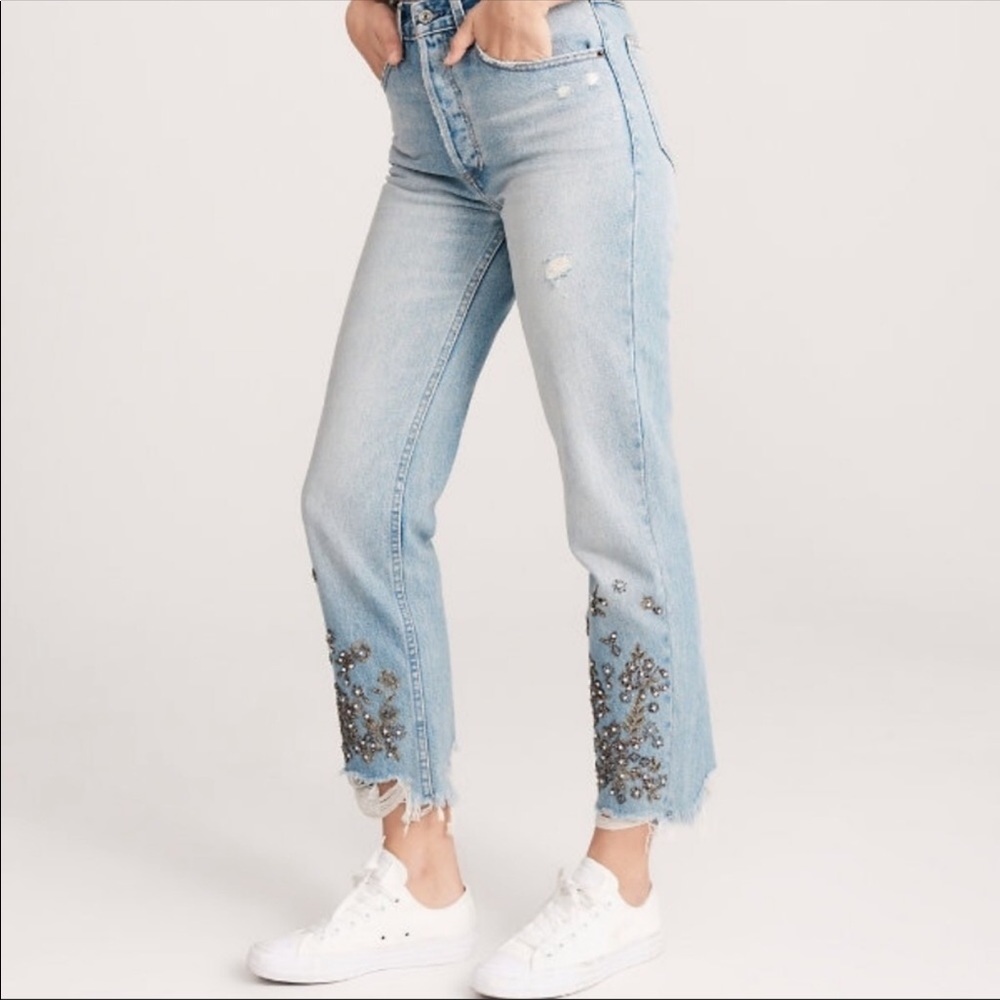 Abercrombie and Fitch Straight Leg Jeans